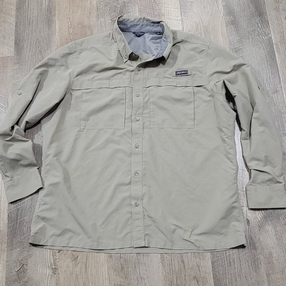 Men's Moisture Wicking Button Up